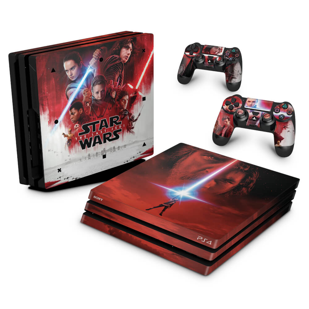 Skin Anti-Rage PS4 Pro - Star Wars The Last Jedi