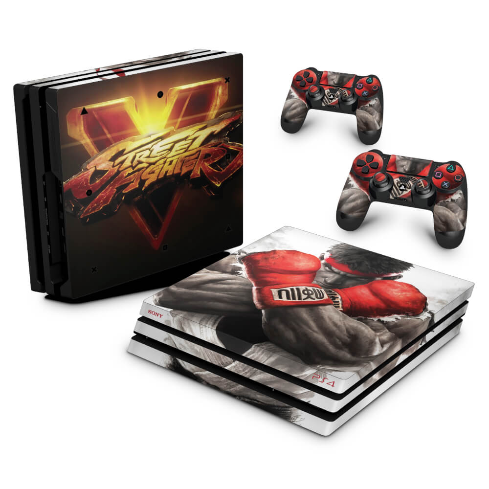 Skin Anti-Rage PS4 Pro - Street Fighter V