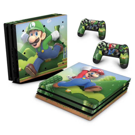 Skin Anti-Rage PS4 Pro - Super Mario Bros