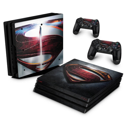 Skin Anti-Rage PS4 Pro - Superman - Super Homem