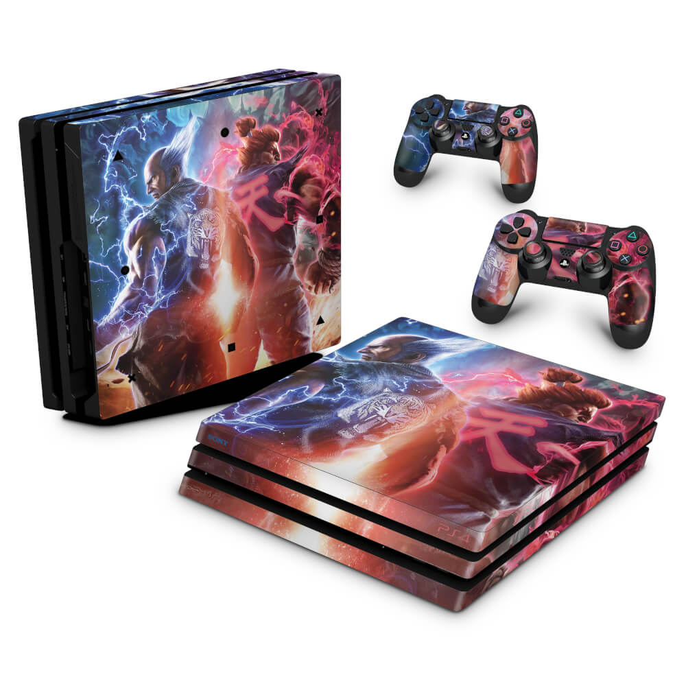 Skin Anti-Rage PS4 Pro - Tekken 7