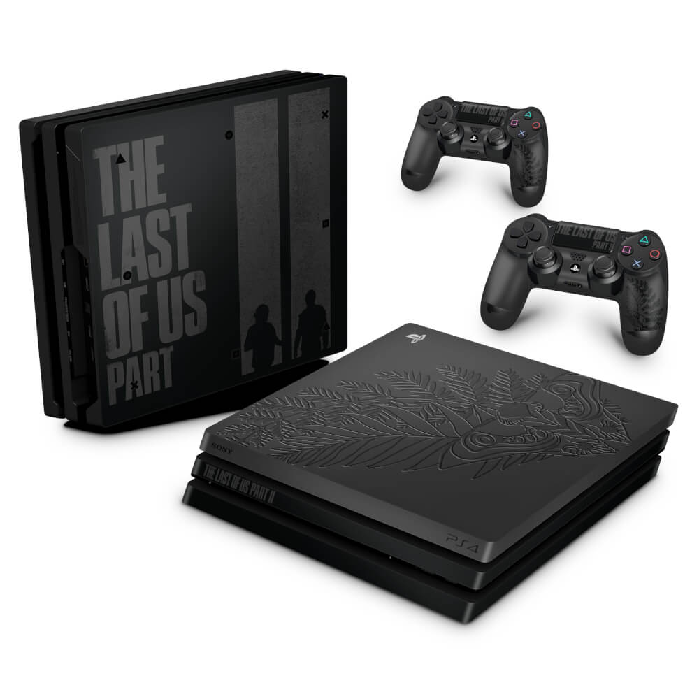 PS4 Pro Skin Anti-Rage - The Last Of Us Part 2 II Bundle