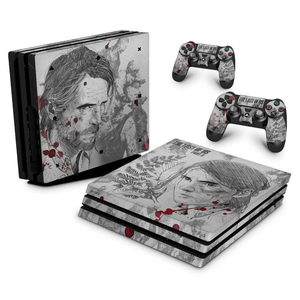 PS4 Pro Skin Anti-Rage - The Last Of Us Part 2 II