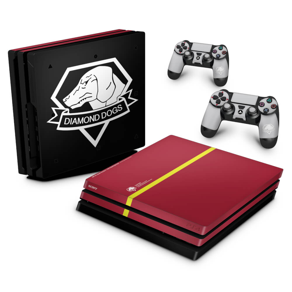 Skin Anti-Rage PS4 Pro - The Metal Gear Solid 5 Special Edition