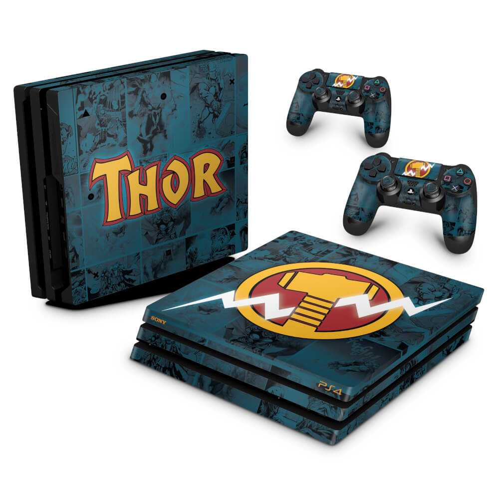 Skin Anti-Rage PS4 Pro - Thor Comics
