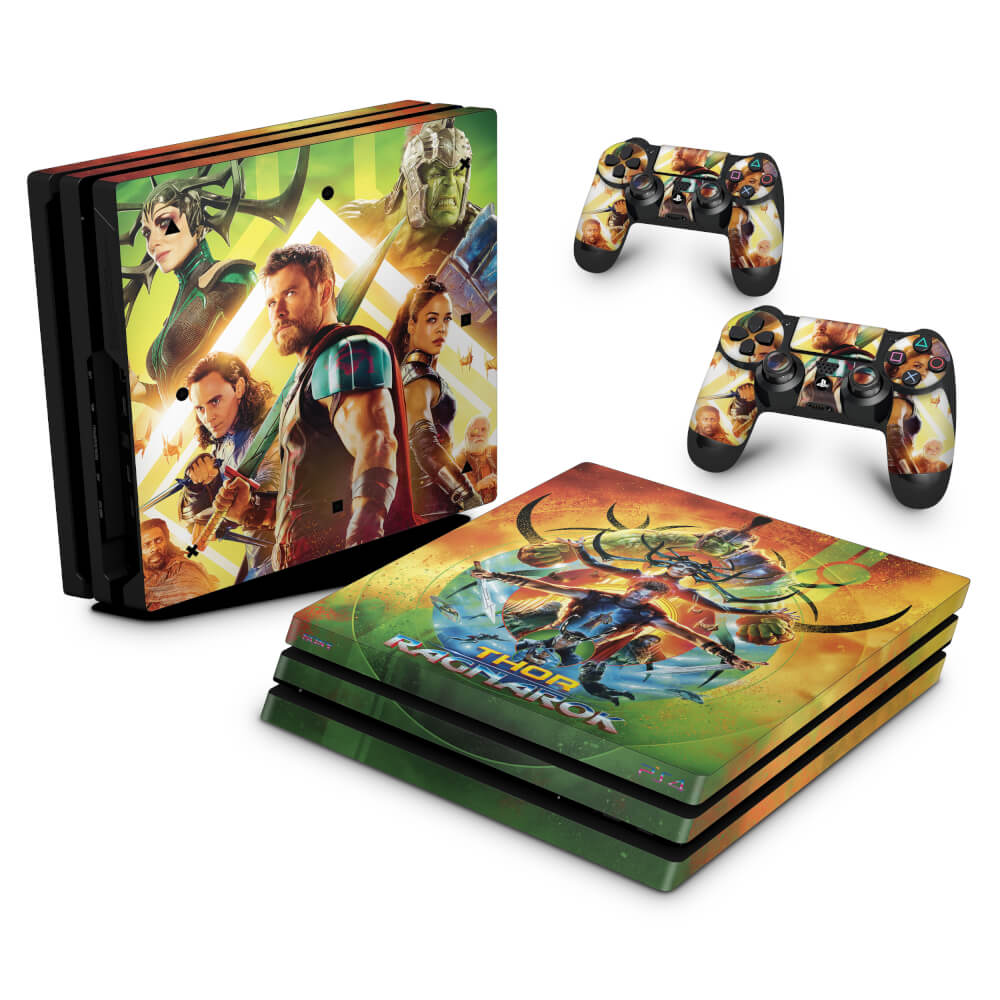 Skin Anti-Rage PS4 Pro - Thor Ragnarok