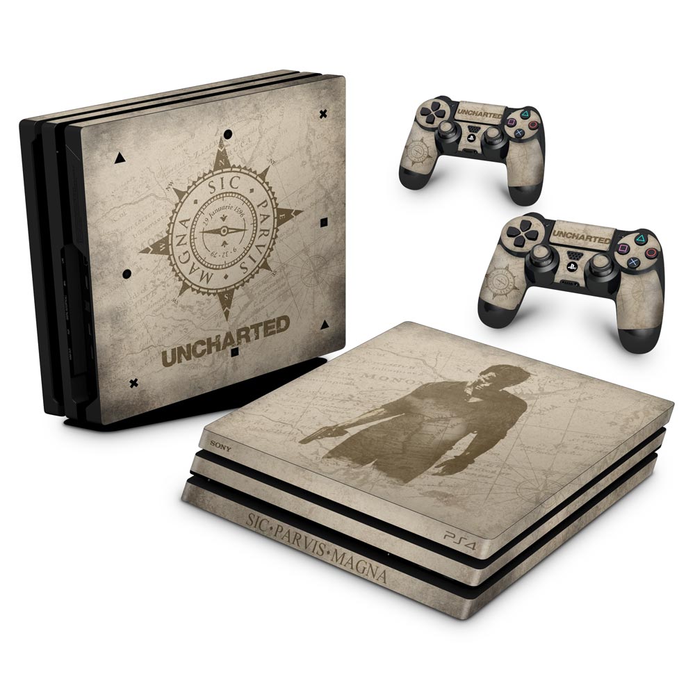 PS4 Pro Skin Anti-Rage - Uncharted