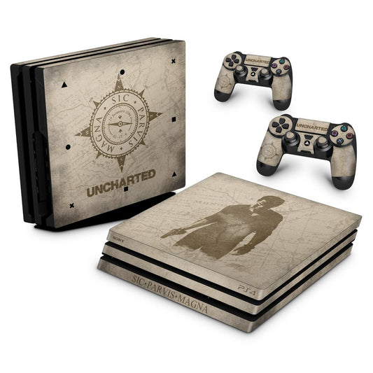 PS4 Pro Skin Anti-Rage - Uncharted