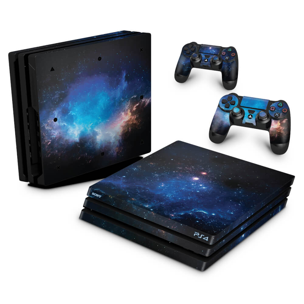 Skin Anti-Rage PS4 Pro - Universo Cosmos