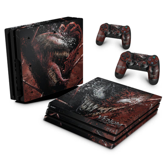 PS4 Pro Skin Anti-Rage - Venom Tempo de Carnificina