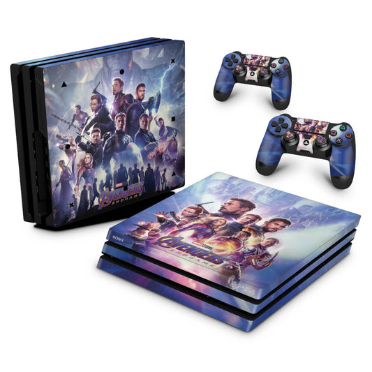 PS4 Pro Skin Anti-Rage - Vingadores Ultimato Endgame