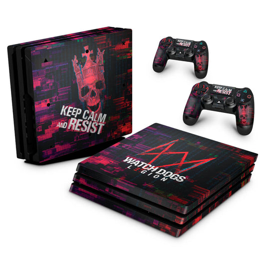 PS4 Pro Skin Anti-Rage - Watch Dogs Legion