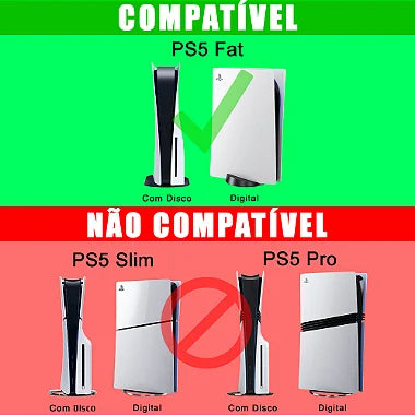 PS5 Fat Skin Anti-Rage Vertical - Spider-Man Homem Aranha 2 Edition