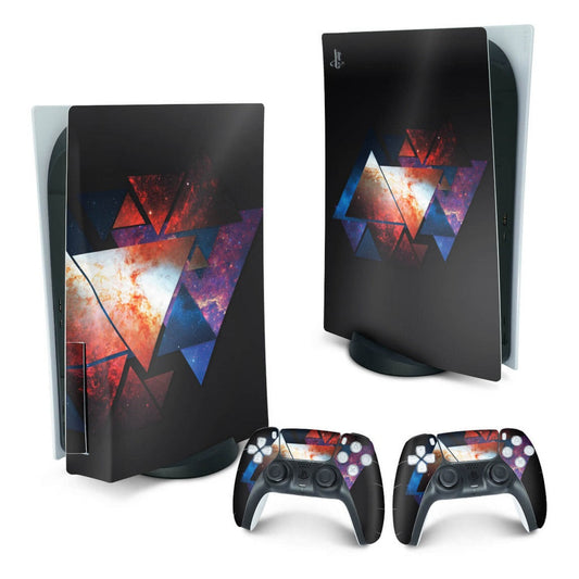 PS5 Fat Skin Anti-Rage Vertical - Abstrato #90