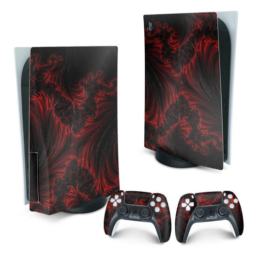 PS5 Fat Skin Anti-Rage Vertical - Abstrato #96
