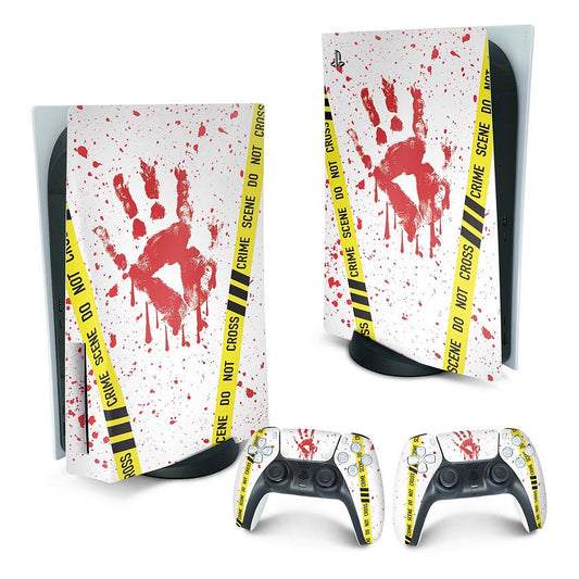 PS5 Fat Skin Anti-Rage Vertical - Cena De Crime Scene