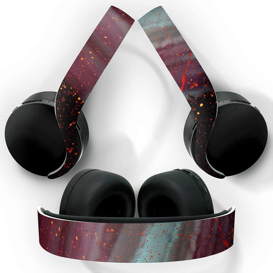 PS5 Skin Anti-Rage Headset Pulse 3D - Abstrato #100