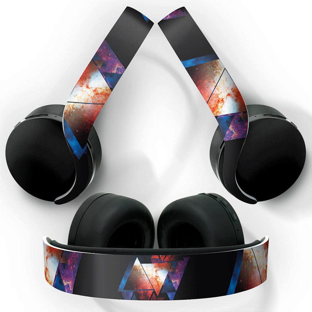 Skin Anti-Rage PS5 Headset Pulse 3D - Abstrato #90