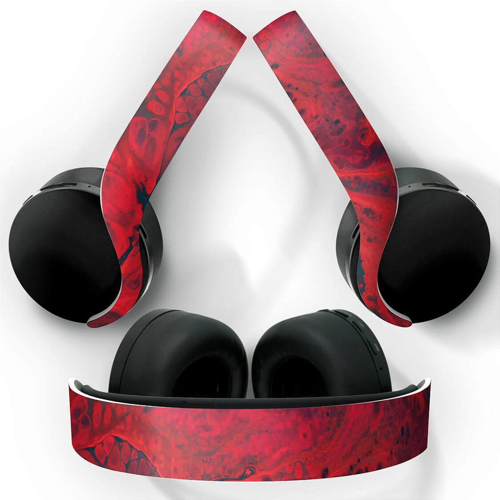 PS5 Skin Anti-Rage Headset Pulse 3D - Abstrato #98