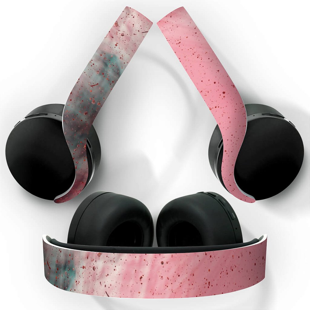 PS5 Skin Anti-Rage Headset Pulse 3D - Abstrato #99