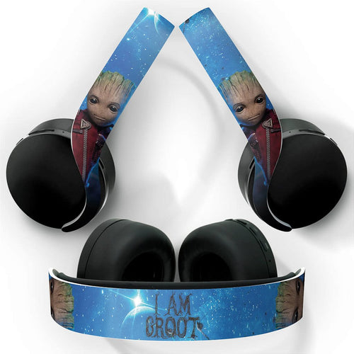 Skin Anti-Rage PS5 Headset Pulse 3D - Baby Groot