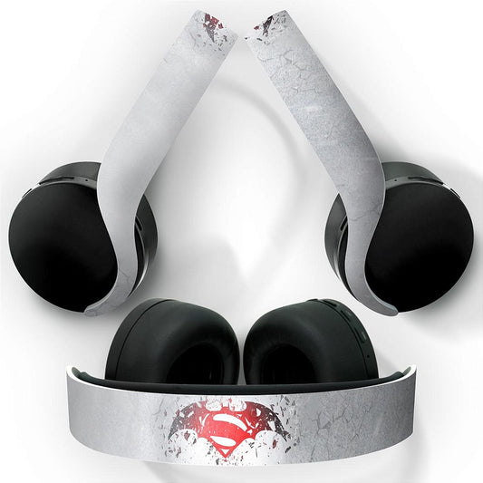 PS5 Skin Anti-Rage Headset Pulse 3D - Batman Vs Superman Logo