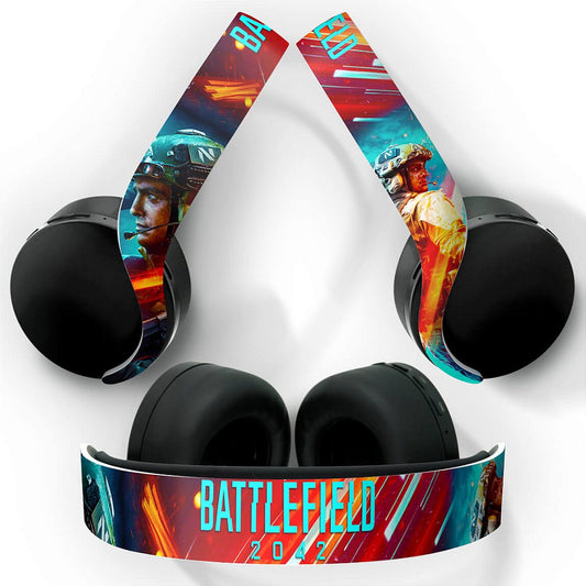 PS5 Skin Anti-Rage Headset Pulse 3D - Battlefield 2042