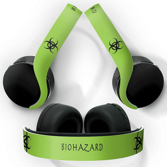 PS5 Skin Anti-Rage Headset Pulse 3D - Biohazard Radioativo