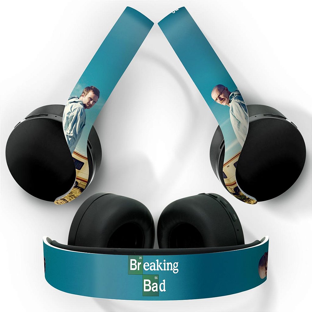 Skin Anti-Rage PS5 Headset Pulse 3D - Breaking Bad