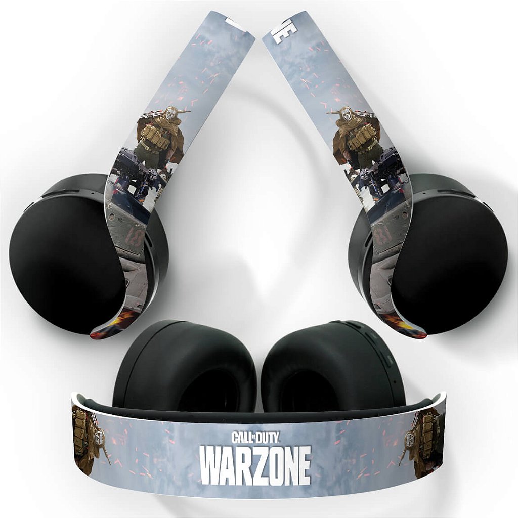 PS5 Skin Anti-Rage Headset Pulse 3D - Call of Duty Warzone