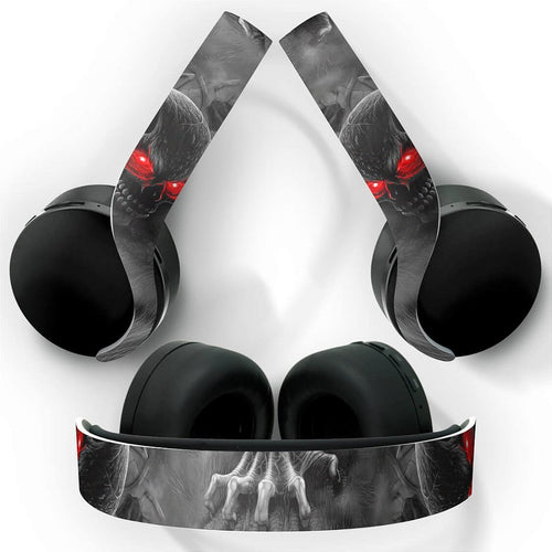 Skin Anti-Rage PS5 Headset Pulse 3D - Caveira Skull
