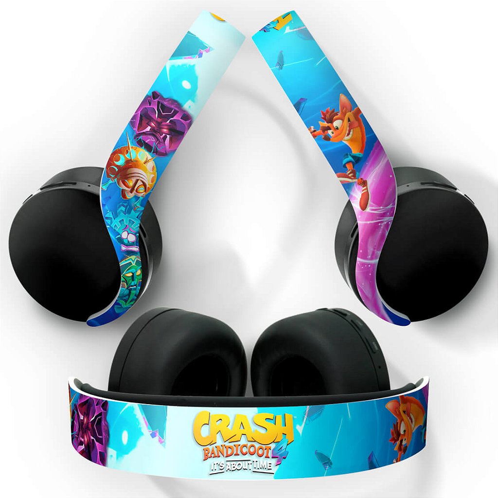 Skin Anti-Rage PS5 Headset Pulse 3D - Crash Bandicoot 4