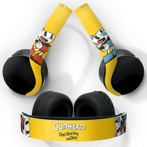 Skin Anti-Rage PS5 Headset Pulse 3D - Cuphead