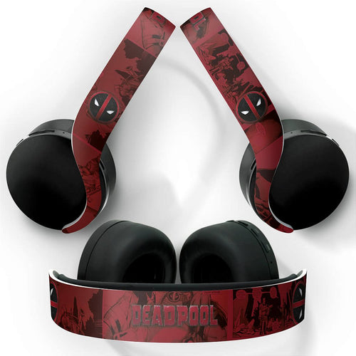 Skin Anti-Rage PS5 Headset Pulse 3D - Deadpool Comics