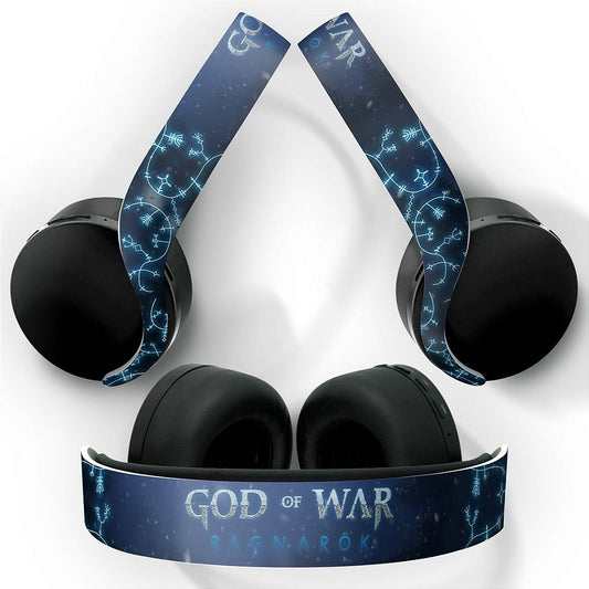 PS5 Skin Anti-Rage Headset Pulse 3D - God of War Ragnarok B