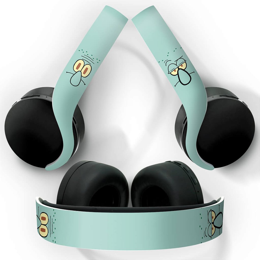 Skin Anti-Rage PS5 Headset Pulse 3D - Lula Molusco