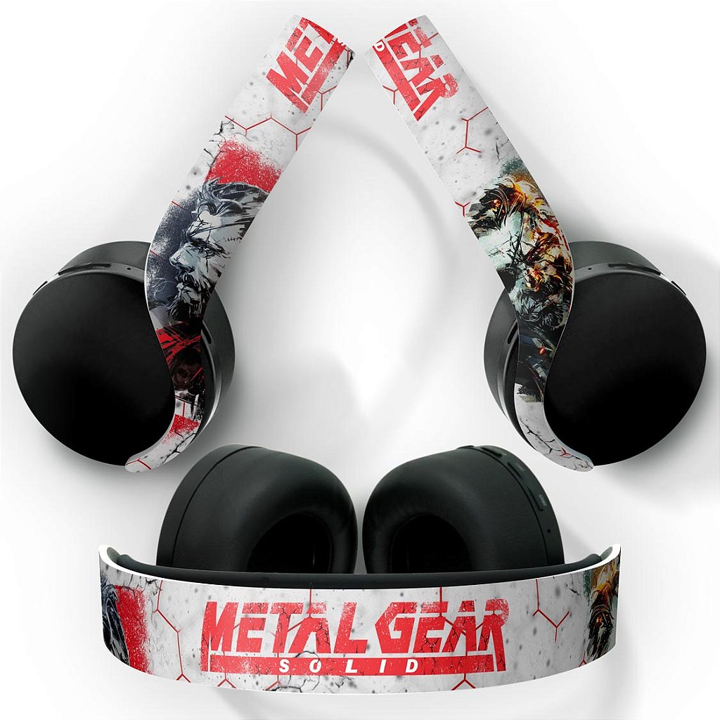 PS5 Skin Anti-Rage Headset Pulse 3D - Metal Gear Solid