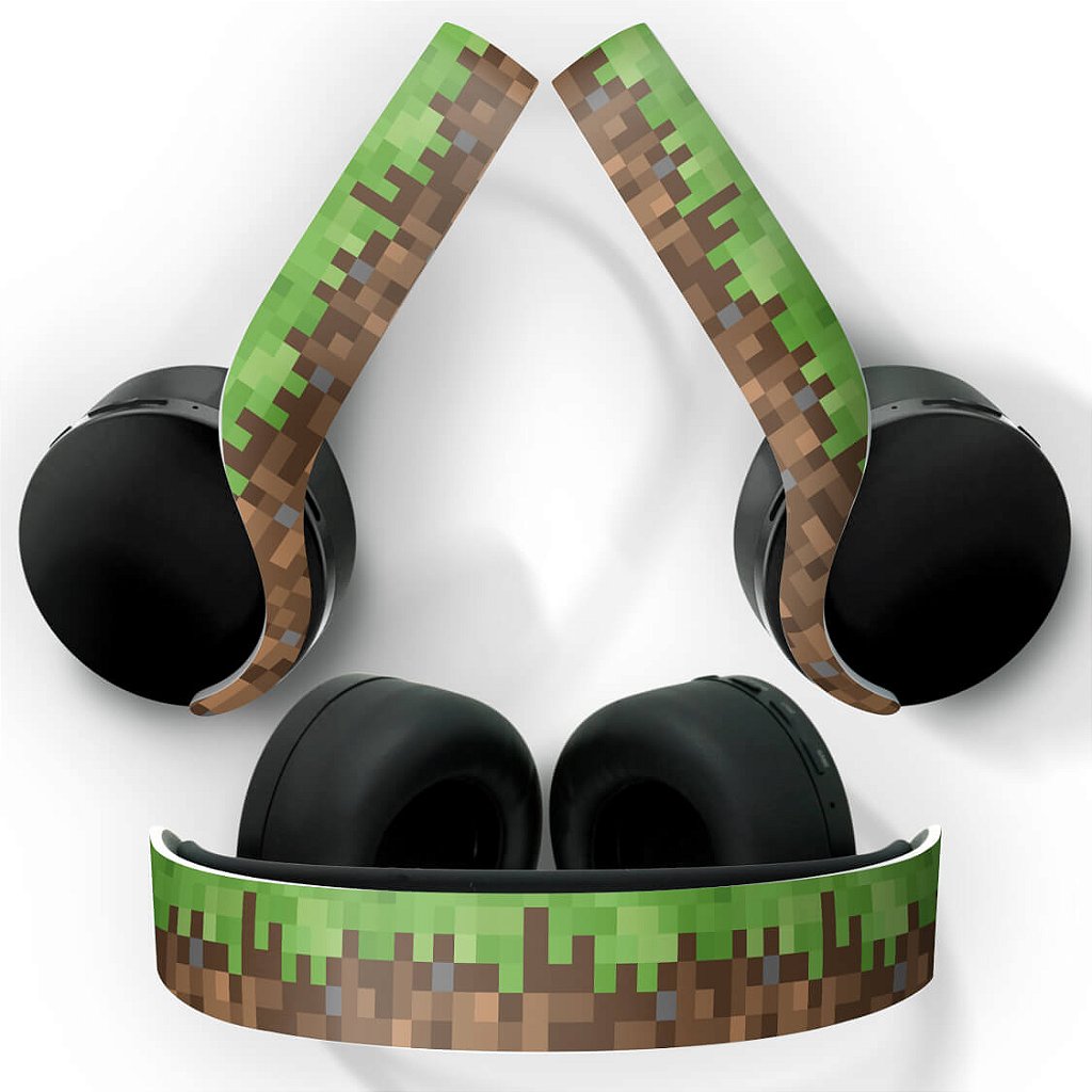 Skin Anti-Rage PS5 Headset Pulse 3D - Minecraft
