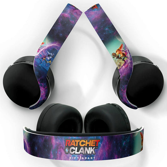 PS5 Skin Anti-Rage Headset Pulse 3D - Ratchet & Clank Rift Apart