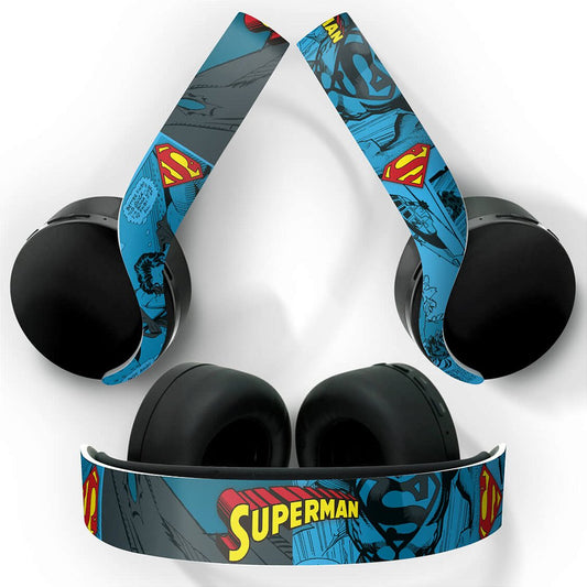 PS5 Skin Anti-Rage Headset Pulse 3D - Superman Comics