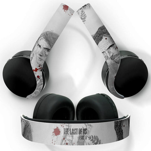 PS5 Skin Anti-Rage Headset Pulse 3D - The Last Of Us Part II