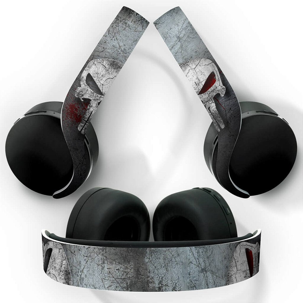 PS5 Skin Anti-Rage Headset Pulse 3D - The Punisher Justiceiro