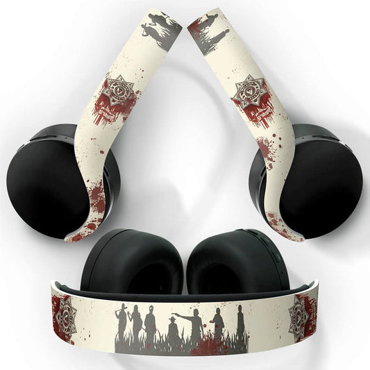 PS5 Skin Anti-Rage Headset Pulse 3D - The Walking Dead