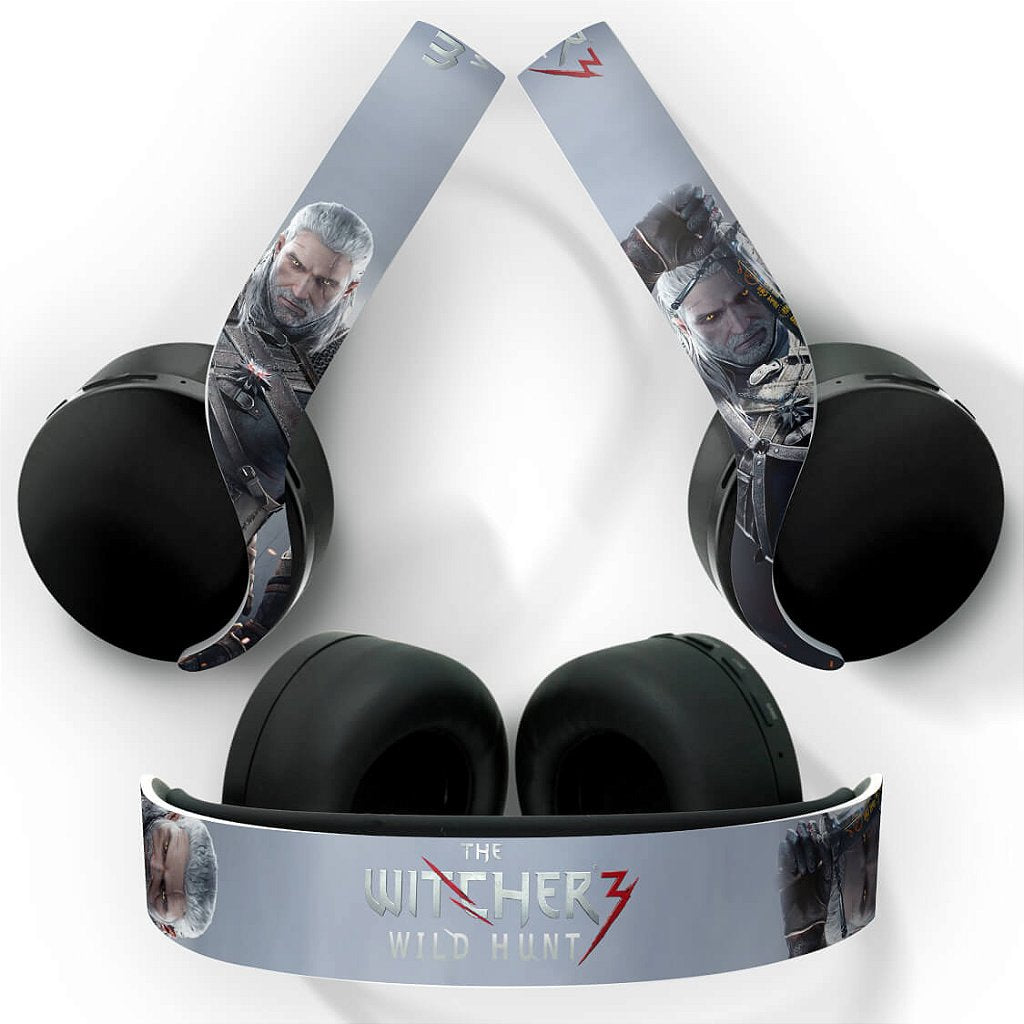 PS5 Skin Anti-Rage Headset Pulse 3D - The Witcher 3