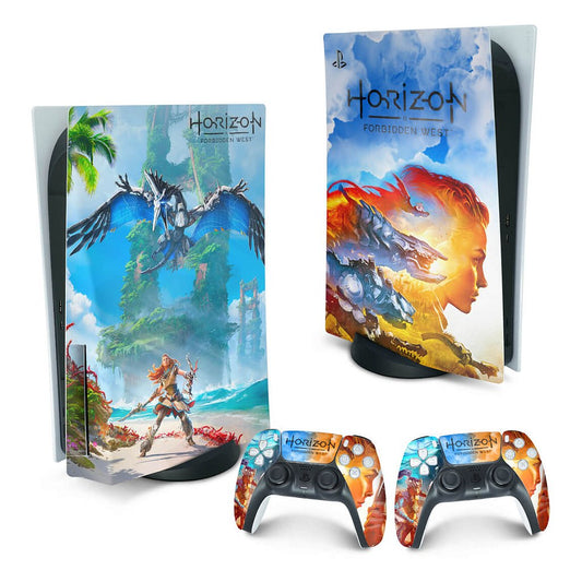 PS5 Fat Skin Anti-Rage Vertical - Horizon Forbidden West
