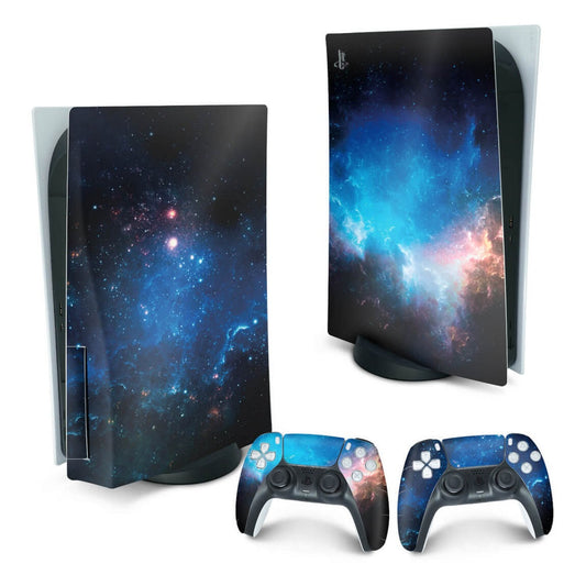 PS5 Fat Skin Anti-Rage Vertical - Universo Cosmos