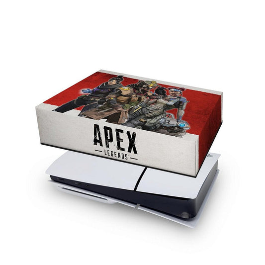 PS5 Slim Capa Anti Poeira Horizontal - Apex Legends