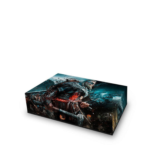 PS5 Slim Capa Anti Poeira Horizontal - Assassin's Creed Valhalla