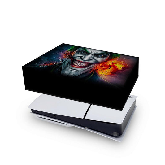 PS5 Slim Capa Anti Poeira Horizontal - Coringa Joker