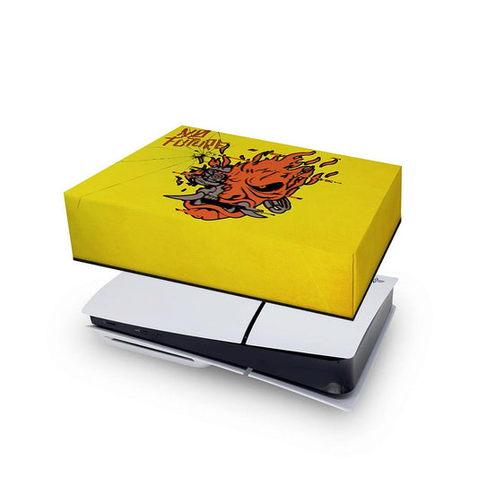 PS5 Slim Capa Anti Poeira Horizontal - Cyberpunk 2077